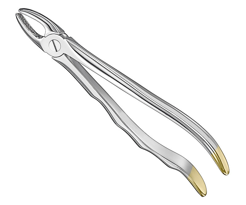 Extracting Forceps Anatomically Shaped Handle Diamantiert