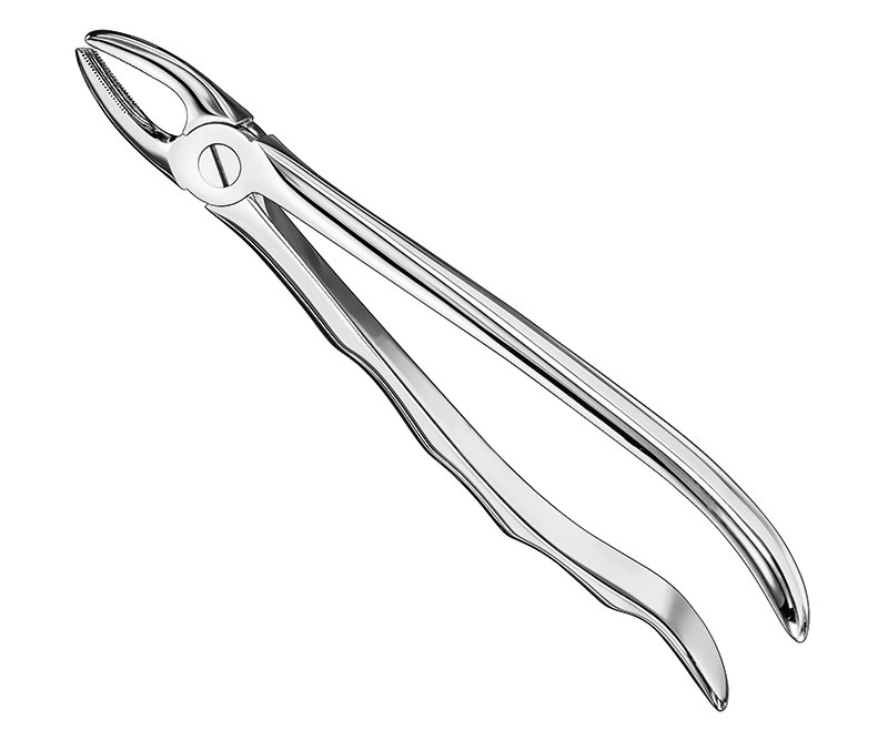 Extracting Forceps Anatomically Shaped Handle Standard
